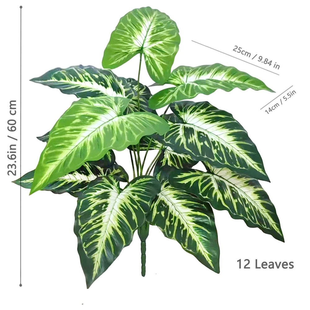 Giant Artificial Calla Lily Tropical Foliage Large Floor Plant For Modern Home Office Decor 21