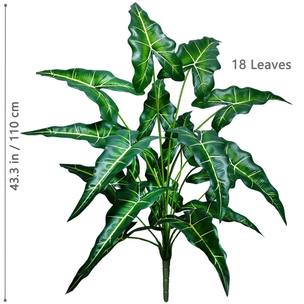 Giant Artificial Calla Lily Tropical Foliage Large Floor Plant For Modern Home Office Decor 24