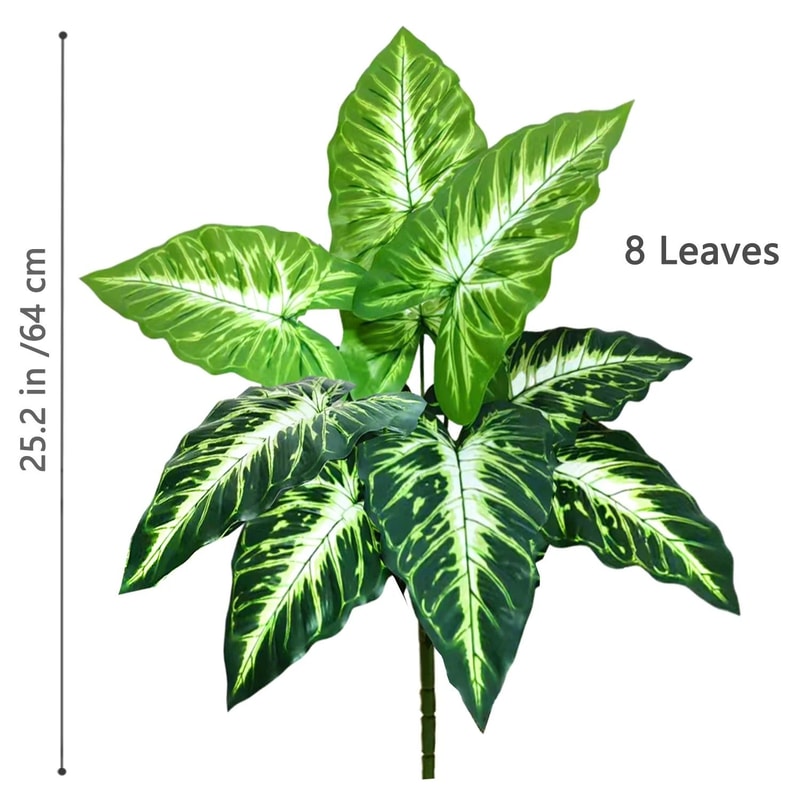 Giant Artificial Calla Lily Tropical Foliage Large Floor Plant For Modern Home Office Decor 26