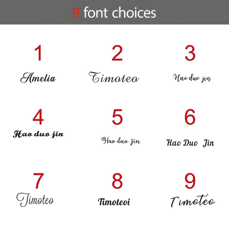 Custom Personalized Wooden Name Sign Secure Nursery Wall Decor Harmless Script For Baby Room Kid 5