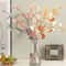 87cm Artificial Long Pole Eucalyptus Gold Autumn Tone Money Leaf Branch For Wedding Modern Home 1