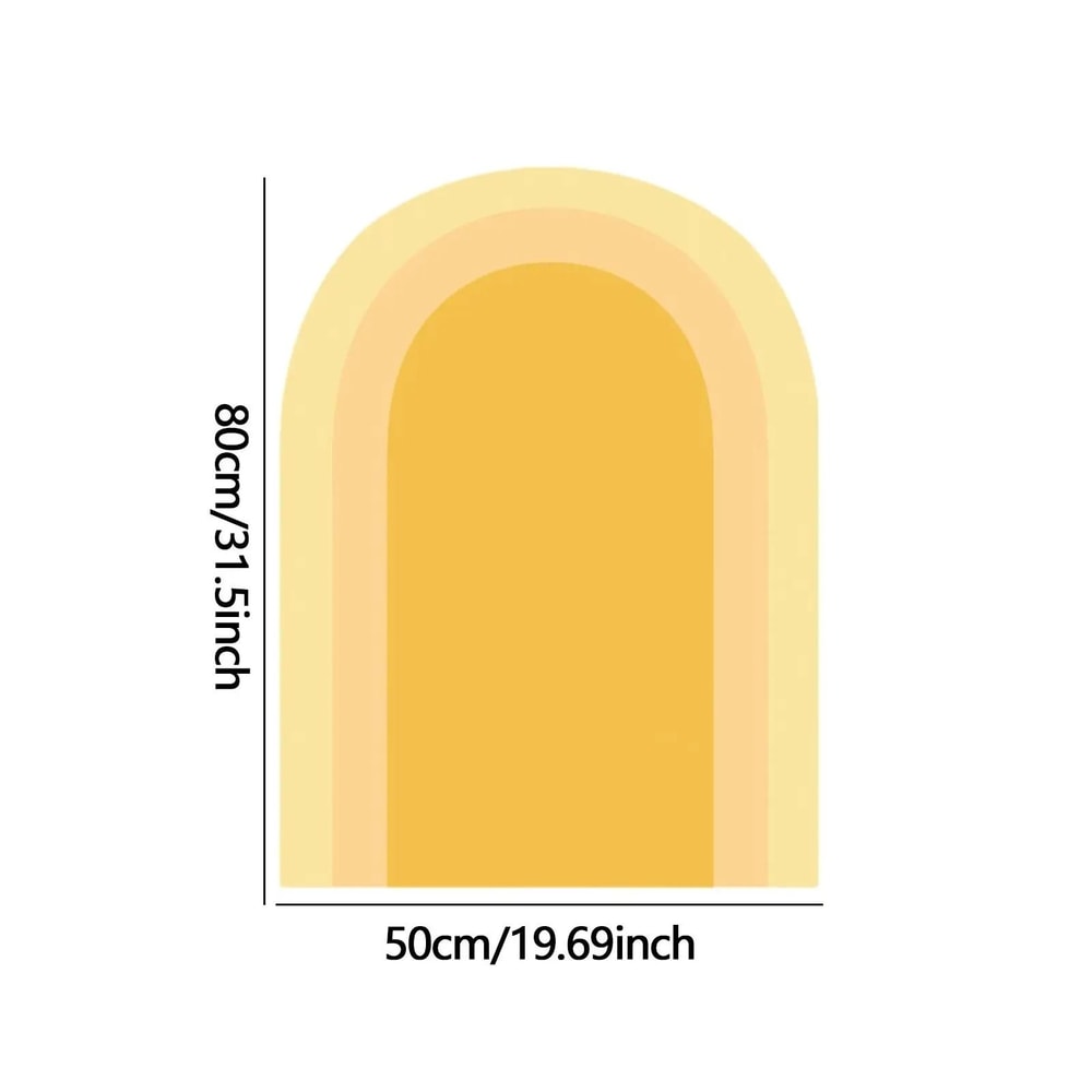 Boho Arch Wall Decal PVC Removable Wallpaper Mural Modern Headboard Decor For Nursery Office Pla 9