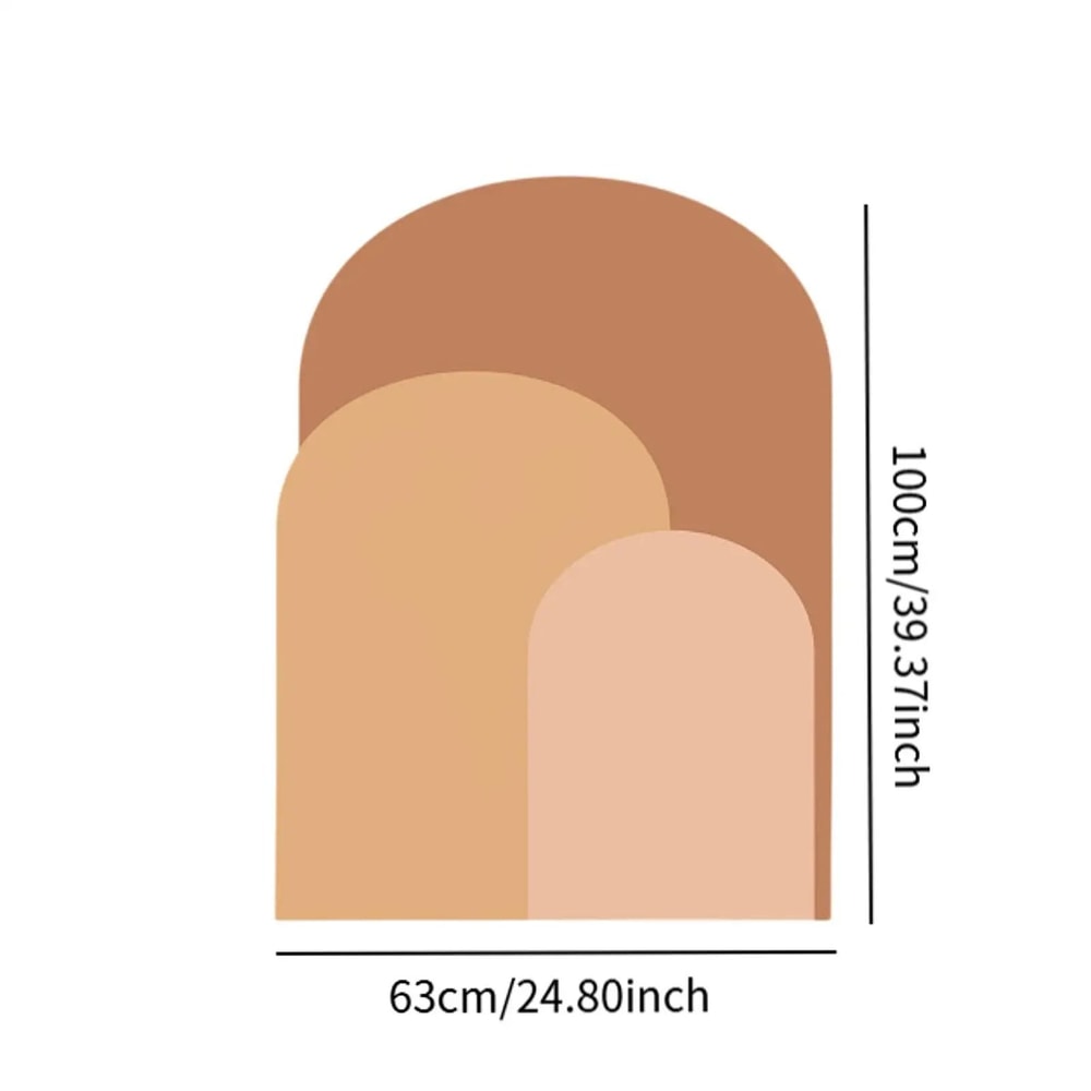 Boho Arch Wall Decal PVC Removable Wallpaper Mural Modern Headboard Decor For Nursery Office Pla 12