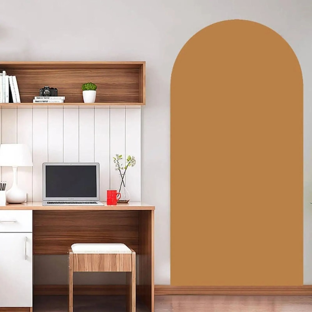 Boho Arch Wall Decal PVC Removable Wallpaper Mural Modern Headboard Decor For Nursery Office Pla 2