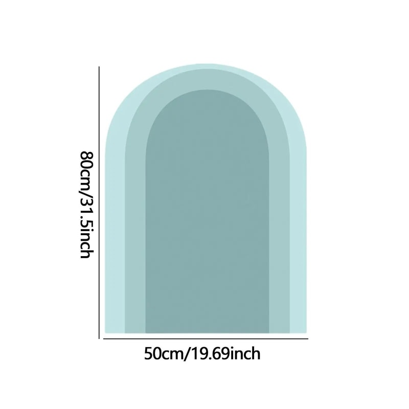 Boho Arch Wall Decal PVC Removable Wallpaper Mural Modern Headboard Decor For Nursery Office Pla 6