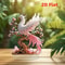 Crystal Phoenix Art Statue 5 Acrylic Mythical Bird Sculpture Elegant Desktop Decor For Home Offi 2