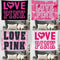 LOVE PINK Aesthetic Tapestry Vibrant Pink Wall Hanging Modern Art Deco Blanket For Bedroom Livin 2