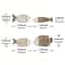 4Pcs Tropical Fish Wooden Wall Art Rustic Nautical Hanging Decor Retro Sea Life Ornament For Home 8