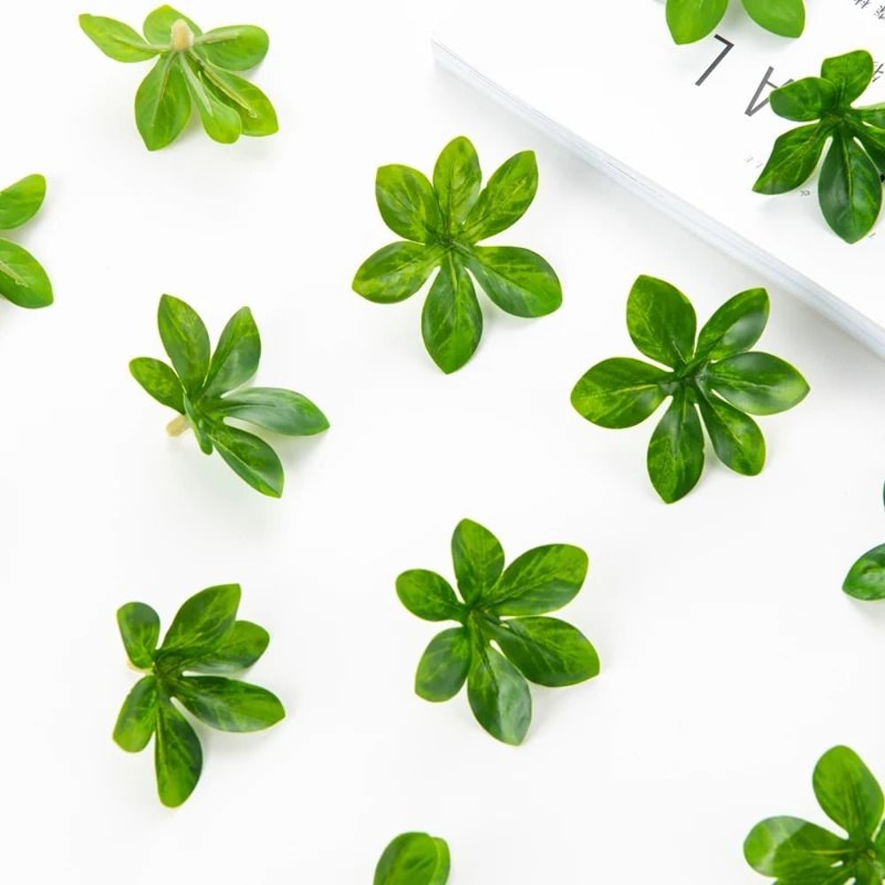 50Pcs Artificial Hanging Bell Leaves Premium Greenery For Wedding Wreaths Christmas Modern Home D 2