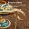 Retro Aladdin Magic Lamp Ornament Large European Metal Decoration Vintage Russian Style Wishing L 4