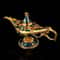 Retro Aladdin Magic Lamp Ornament Large European Metal Decoration Vintage Russian Style Wishing L 6