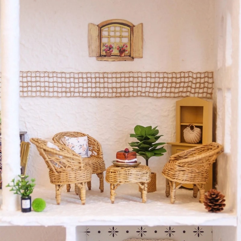 1 12 Miniature Simulation Furniture HighFidelity Mini House Decor Professional Studio Props For B 1