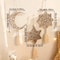 Wooden Ramadan Hanging Ornaments Eid Mubarak Moon With Tassels Khaki Ramadan Kareem Decor Islami 8