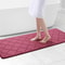 Homaxy Lattice Memory Foam Bath Mat NonSlip Absorbent Bathroom Rug Thick Soft Foam Floor Carpet F 17