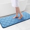 Homaxy Lattice Memory Foam Bath Mat NonSlip Absorbent Bathroom Rug Thick Soft Foam Floor Carpet F 18