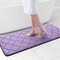 Homaxy Lattice Memory Foam Bath Mat NonSlip Absorbent Bathroom Rug Thick Soft Foam Floor Carpet F 24