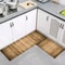 Modern Wood Grain Printed Floor Mat NonSlip Kitchen Bathroom Runner Minimalist Entrance Doormat 6