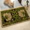 Botanical Welcome Floral Doormat Green Indoor Plant Decoration Machine Washable Rug For Bedroom 6