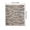 3D Brick Wall Sticker 77cm X 70cm Imitation Brick Wallpaper Waterproof SelfAdhesive DIY Panels Fo 10