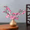 Spring Plum Blossom Peach Branch 29cm Silk Artificial Flowers Elegant Floral Stem For Wedding Ta 1