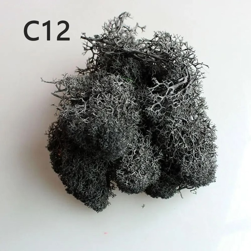 Artificial Eternal Life Moss Decorative Faux Greenery For Wedding DIY Crafts Micro Landscape Mos 15