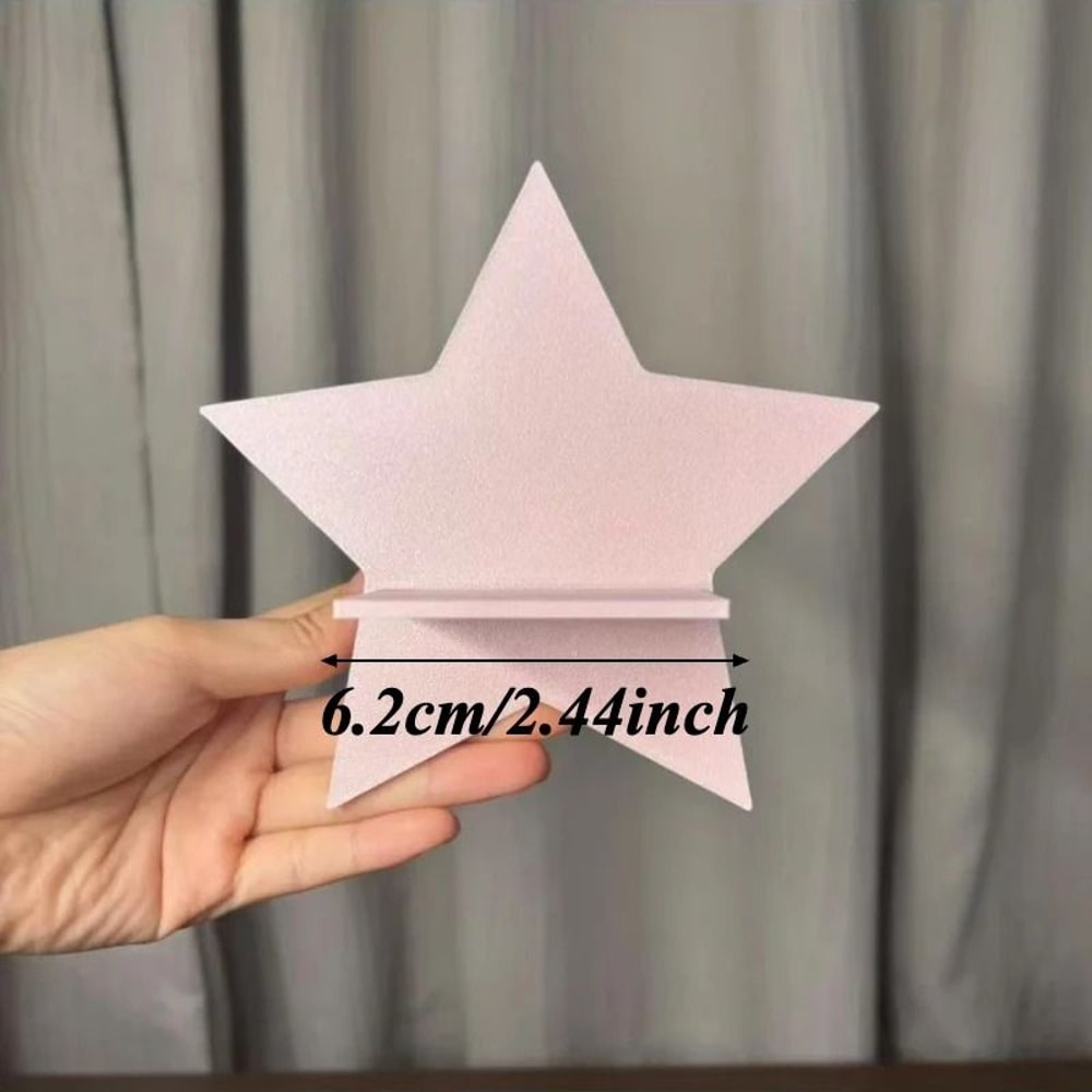 Kawaii Pudding Pegboard Ornaments Colorful Star Anime Figurines 2025 Original Design Display Shel 13