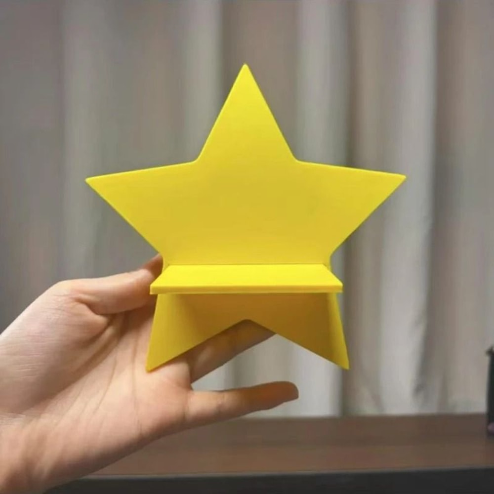 Kawaii Pudding Pegboard Ornaments Colorful Star Anime Figurines 2025 Original Design Display Shel 6