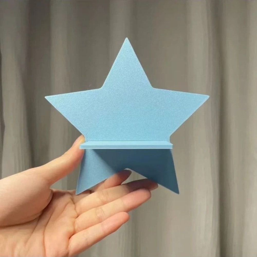 Kawaii Pudding Pegboard Ornaments Colorful Star Anime Figurines 2025 Original Design Display Shel 20