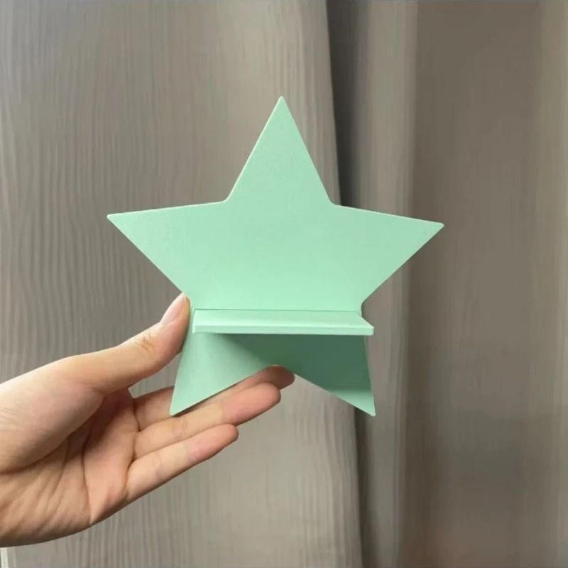 Kawaii Pudding Pegboard Ornaments Colorful Star Anime Figurines 2025 Original Design Display Shel 24