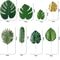 Artificial Tropical Palm Leaves Jungle Safari Theme Party Decor Hawaiian Luau Foliage For Birthda 4