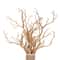 35cm Golden Christmas Antler Branches Artificial Twigs For DIY Headbands Halloween Xmas Home Dec 0
