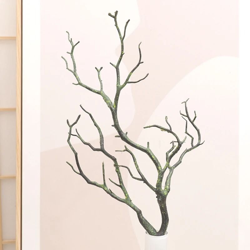 35cm Golden Christmas Antler Branches Artificial Twigs For DIY Headbands Halloween Xmas Home Dec 9