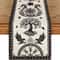 Viking Raven Helmet Of Awe Table Runner Nordic Mythology Linen Decor Reusable Medieval Kitchen R 6