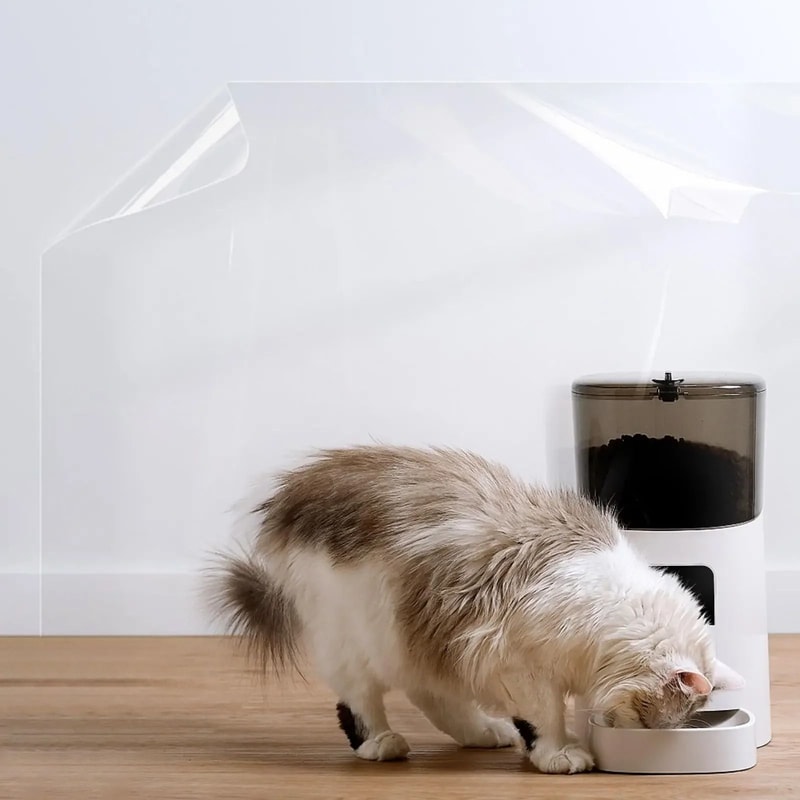Transparent Wall Protective Film Electrostatic AntiOil Kitchen Guard Invisible Waterproof Surface 1