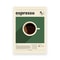 Modern Coffee Culture Art Print Espresso Latte Canvas Painting Minimalist Cafe Shop Kitchen Wal 7