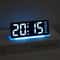 Digital LED Alarm Clock Dual Alarm Date Display Modern Desktop Snooze Clock With Night Light Mod 6