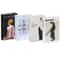 Nordic Designer Faux Book Set 4Pcs Aesthetic Coffee Table Decorative Books Minimalist Bookshelf D 19
