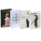 Nordic Designer Faux Book Set 4Pcs Aesthetic Coffee Table Decorative Books Minimalist Bookshelf D 19
