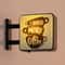 Coffee Corner Magnetic Light Sign Miniature Glowing Neon Decor For Fridge Pegboard 8