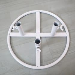 63-inch adjustable floor standing flower pole | heavy-duty base for giant paper flowers | wedding display stand