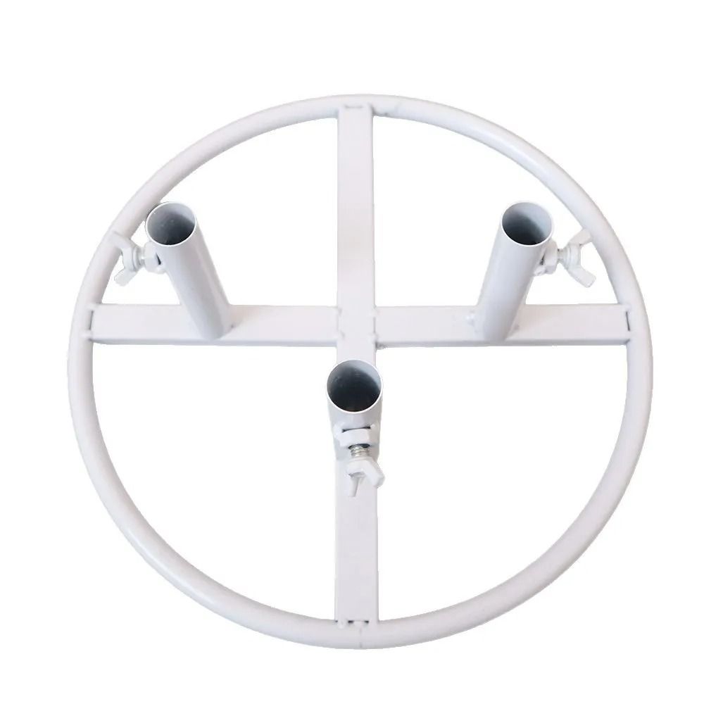 63Inch Adjustable Floor Standing Flower Pole HeavyDuty Base For Giant Paper Flowers Wedding Displ 4