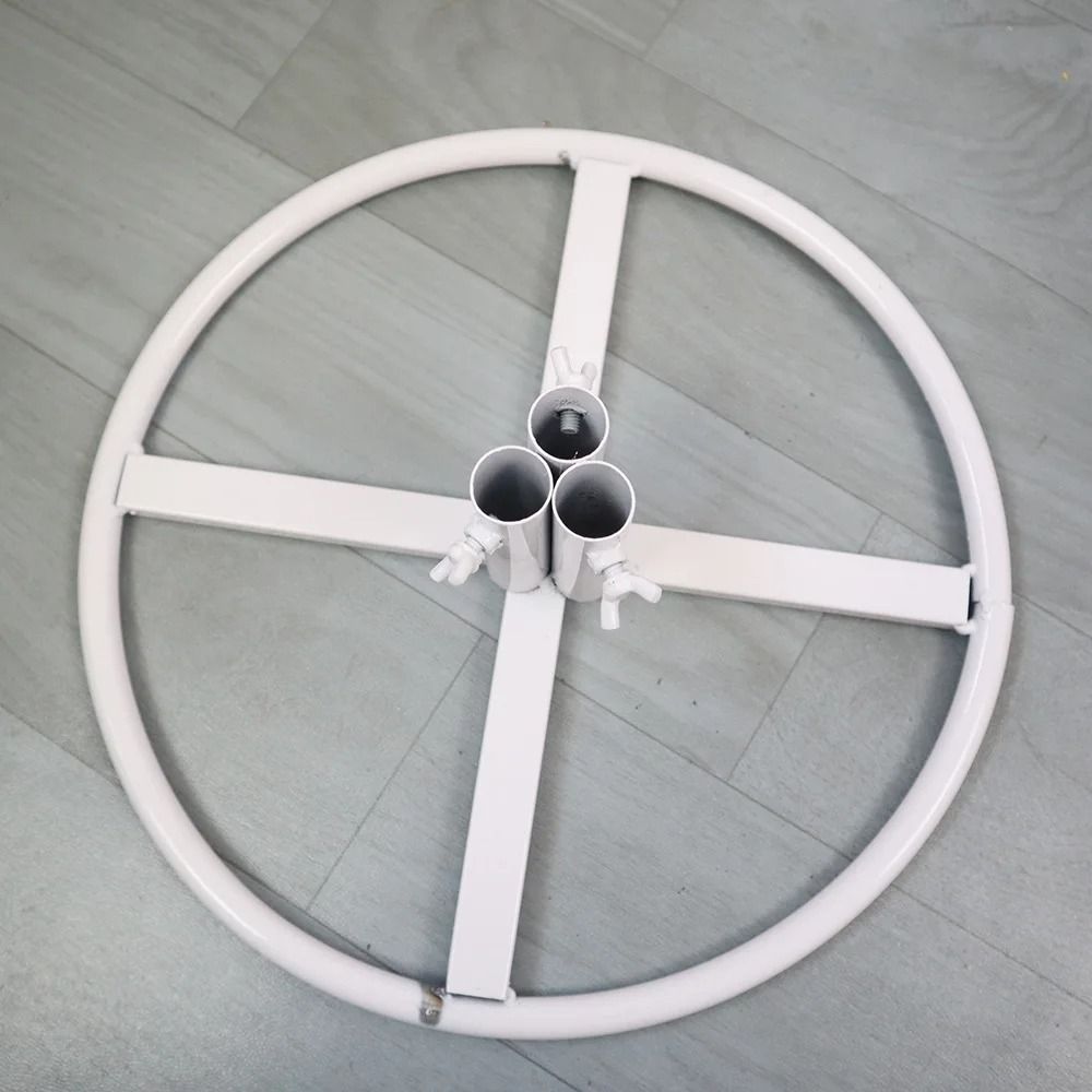 63Inch Adjustable Floor Standing Flower Pole HeavyDuty Base For Giant Paper Flowers Wedding Displ 24