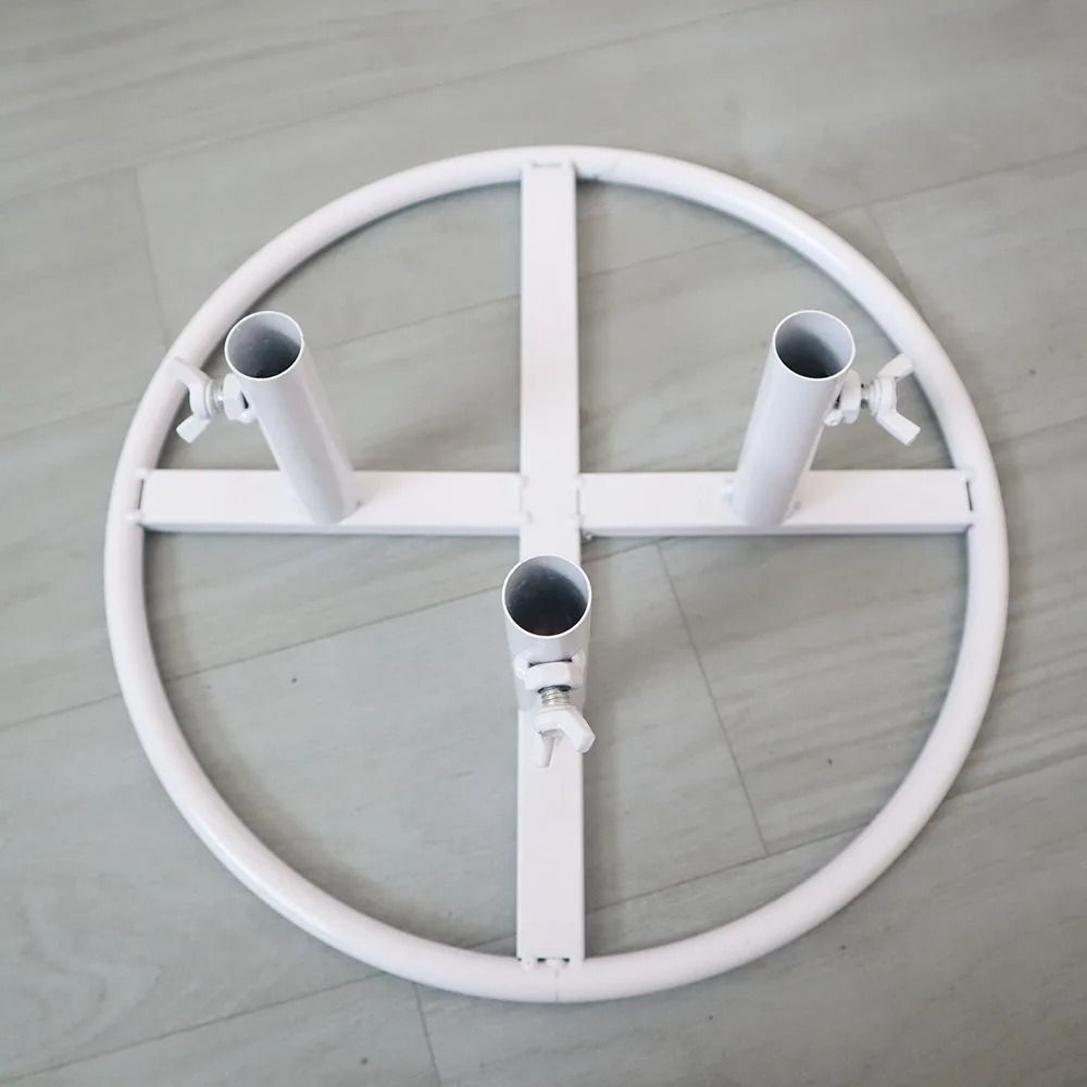 63Inch Adjustable Floor Standing Flower Pole HeavyDuty Base For Giant Paper Flowers Wedding Displ 25