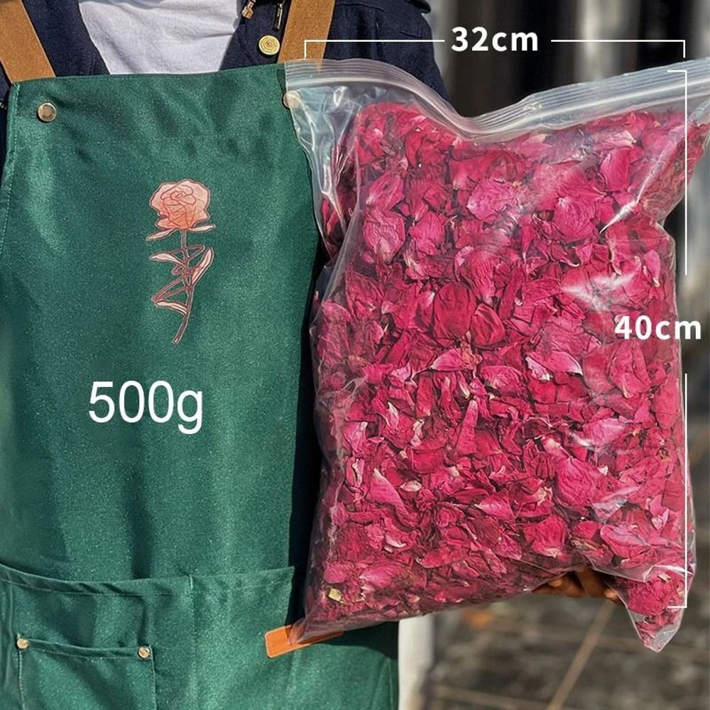 Premium Dried Rose Petals 500g Bulk Natural Spa Botanicals Professional Aromatherapy Luxury Even 6