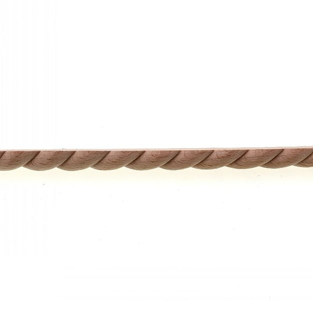 RUNBAZEF Twist Line Wood Carving Natural Oak Decorative Applique Miniature Indoor Door Furniture 2