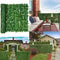 Artificial Ivy Privacy Screen Expandable Faux Green Leaf Hedge UVResistant Outdoor Garden Balcon 3