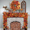 Artificial Fall Maple Leaf Garland 2M Autumn Foliage Vine Thanksgiving Halloween Festival Decor 1