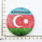 Azerbaijan Baku 3D Resin Fridge Magnet Iconic Tourist Souvenir HandPainted Architectural Collecti 12