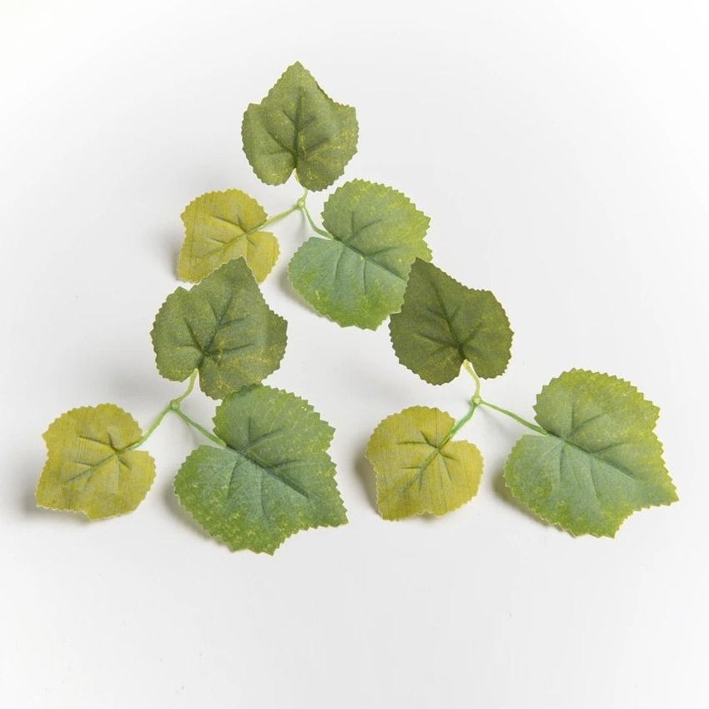 Artificial Grape Leaf Silk Foliage Faux Greenery Vine Garland Professional Wedding Festival Home 6