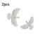 Ethereal White Dove Ornaments Set Of Hanging Pigeon Statues Professional Christmas Peace Festiva 6